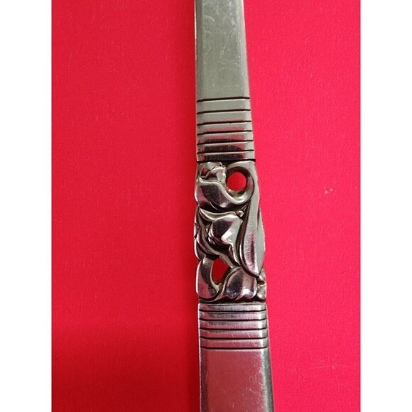 Community Morning Star Table Spoon set of 8 Silver Plate Vintage Oneida - Picture 3 of 4